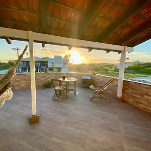 Wi-fi 436mb/s Apto Completo E Equipado Com Varanda - Por Do Sol - 600m Itapiruba Apartamento